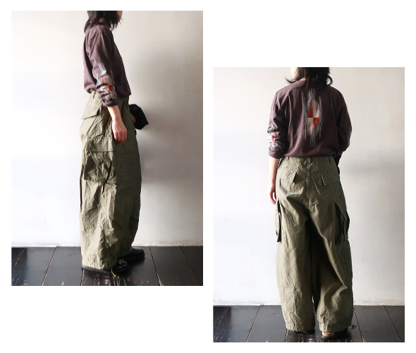 NEEDLES - H.D. Pant - BDU - OLIVE ニードルズ ヒザデルパンツ