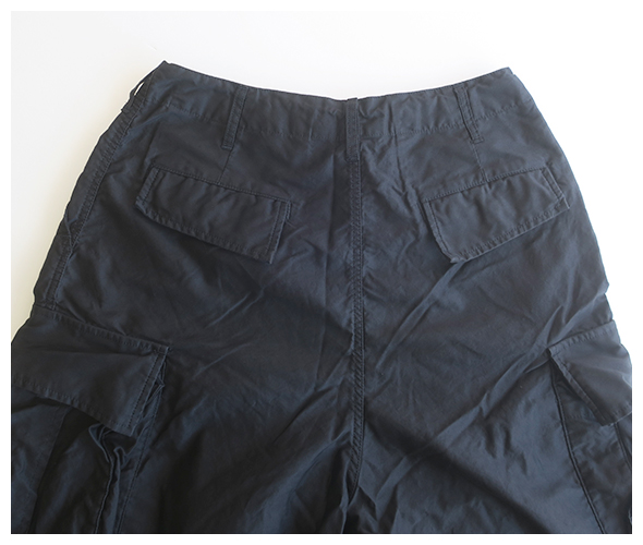 NEEDLES - H.D. Pant - BDU - BLACK ニードルス ヒザデルパンツ