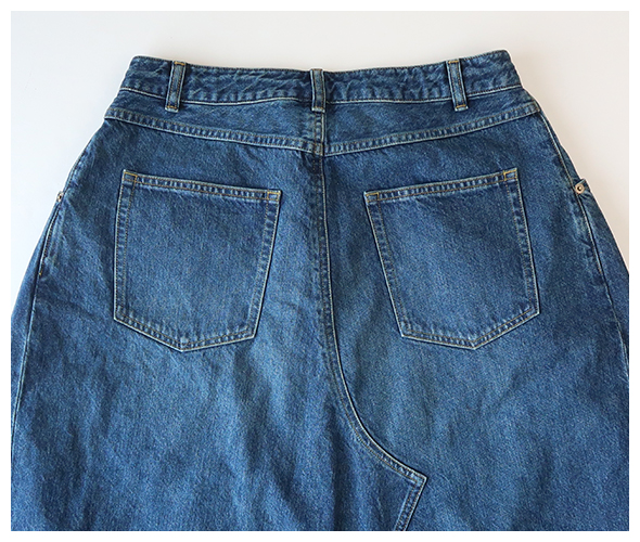 NEEDLES - H.D. Skirt - Jean / 12oz Denim ニードルズ ヒザデル