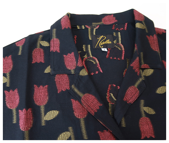 【コンビニ受取対応商品】 NEEDLES Jacquard Tulip R/W - Blouse Sleeve French - トップス