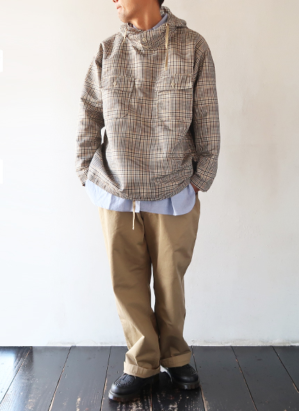 Engineered Garments - Cagoule Shirt - Plaid Poly Cloth エンジニア