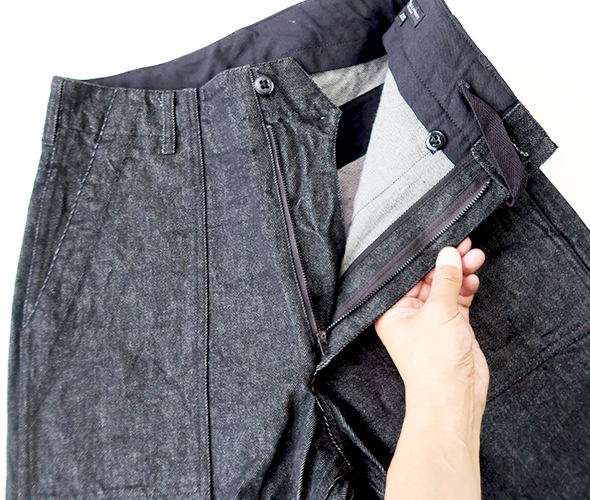 エンジニアドガーメンツ ファティーグパンツ デニム S Engineered Garments Fatigue Pant。｜doo-bop 塚本邦雄