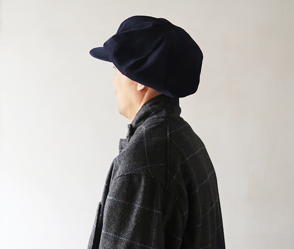 帽子 ENGINEERED GARMENT News boy Cap Engineered Garments - Newsboy Cap - 8W Corduroy エンジニアド
