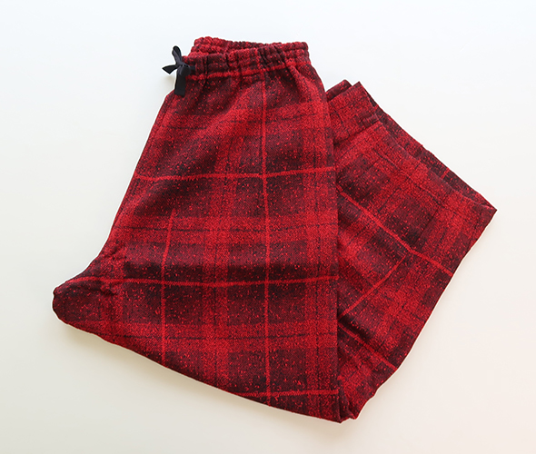 NEEDLES - H.D. Pant - W/R - Tweed Plaid - RED ニードルズ