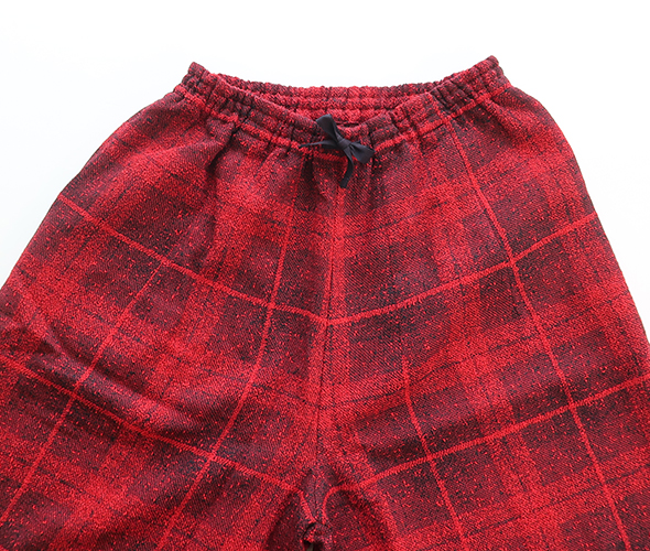 NEEDLES - H.D. Pant - W/R - Tweed Plaid - RED ニードルズ
