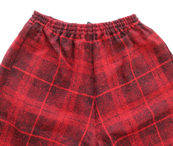 NEEDLES - H.D. Pant - W/R - Tweed Plaid - RED ニードルズ