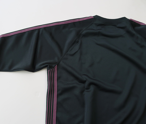 NEEDLES - Track Crew Neck Shirt - Poly Smooth ニードルズ