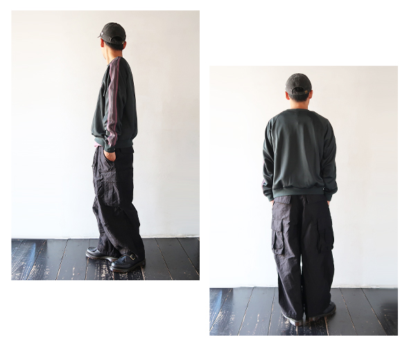NEEDLES - Track Crew Neck Shirt - Poly Smooth ニードルズ