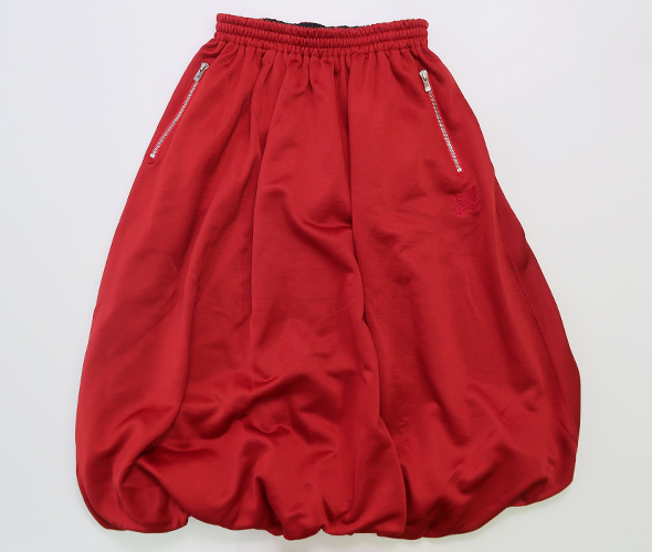 【新品未使用】NEEDLES バルーントラックスカート NEEDLES - Balloon Track Skirt - Bright Jersey - RED