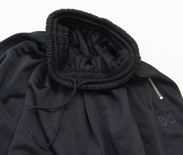 NEEDLES - Balloon Track Skirt - Bright Jersey - BLACK ニードルズ