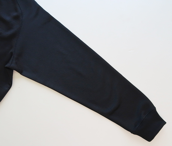 NEEDLES - Mock Neck Shirt - Bright Jersey - BLACK ニードルズ