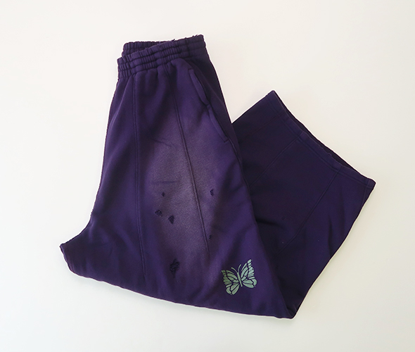 NEEDLES - Deconstructed H.D. Sweat Pant - Cotton French