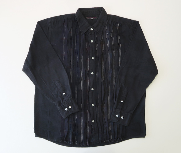 REBUILD by NEEDLES - Flannel Shirt - Ribbon Shirt / Over Dye