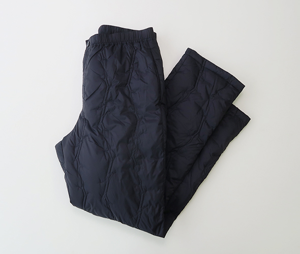 South2 West8×TAION - Inner Down Pant - BLACK サウス2ウエスト8