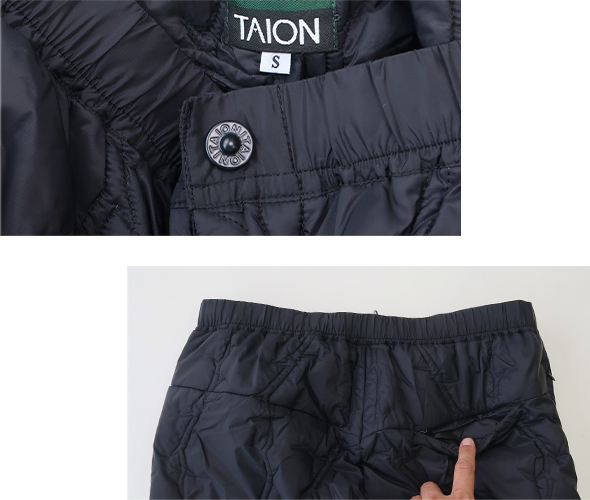 South2 West8×TAION - Inner Down Pant - BLACK サウス2ウエスト8