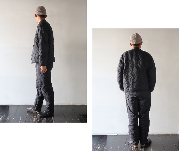 South2 West8×TAION - Inner Down Pant - BLACK サウス2ウエスト8
