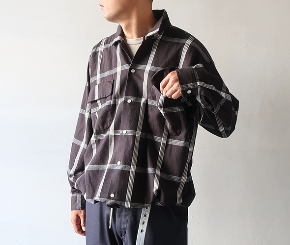 nanamica - Flannel PALAKA Check Shirt - MEN'S ナナミカ