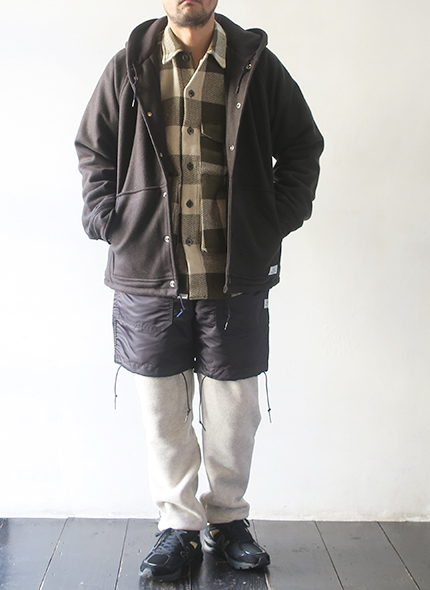 SASSAFRAS Fall Leaf Over Pant - Nylon Twill ササフラス フォールリーフオーバーパンツ