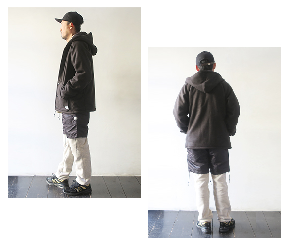 SASSAFRAS Fall Leaf Over Pant - Nylon Twill ササフラス フォールリーフオーバーパンツ