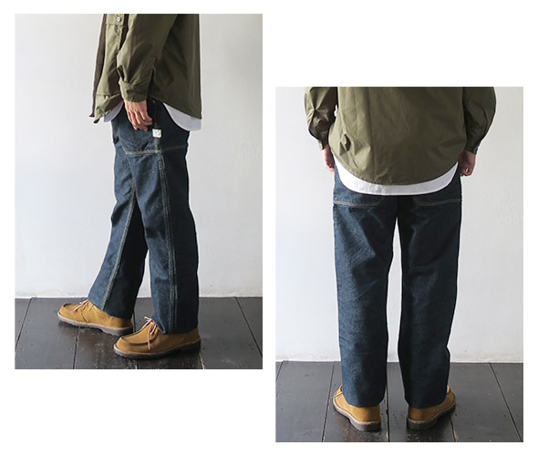 SASSAFRAS ササフラス Fall Leaf Pants / 13.5oz Denim フォールリーフパンツ 13.5oz デニム