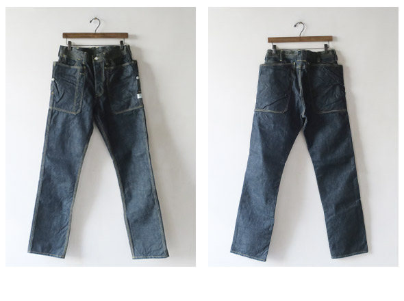 SASSAFRAS ササフラス Fall Leaf Pants / 13.5oz Denim フォールリーフパンツ 13.5oz デニム