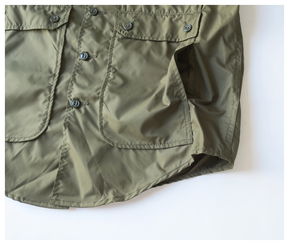 SASSAFRAS - Botanical Eagle Scout Half Micro Taffeta ササフラス シャツジャケット