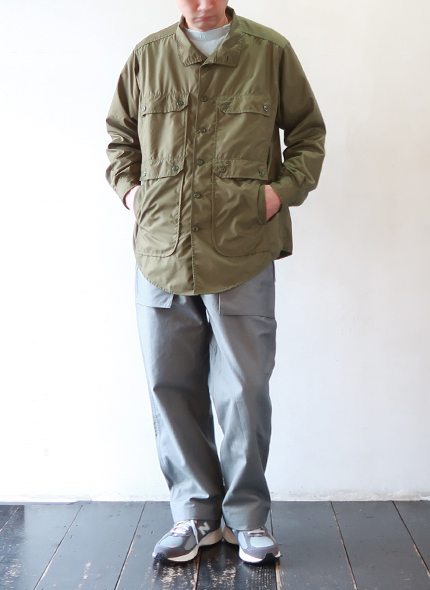 SASSAFRAS - Botanical Eagle Scout Half Micro Taffeta ササフラス シャツジャケット