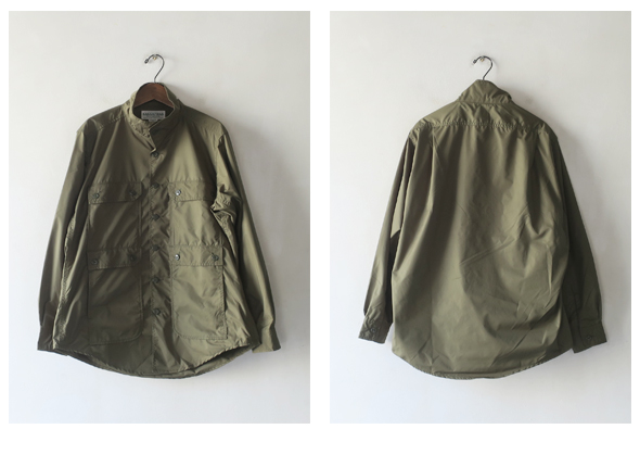 SASSAFRAS - Botanical Eagle Scout Half Micro Taffeta ササフラス シャツジャケット