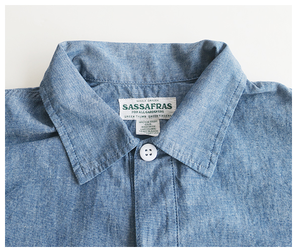 新作入荷!!】 新品 SASSAFRAS 商品詳細|sunny Landscaper Half Shell