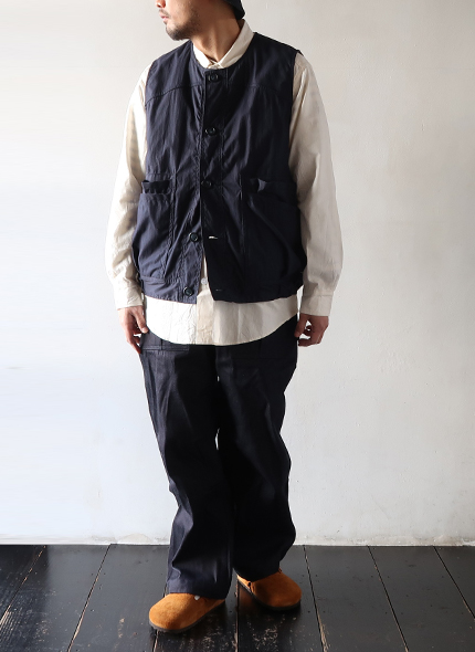 SASSAFRAS - Overgrown Hiker Vest ササフラス オーバーグロウン ハイカー ベスト