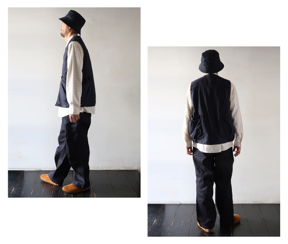 SASSAFRAS - Overgrown Hiker Vest ササフラス オーバーグロウン ハイカー ベスト