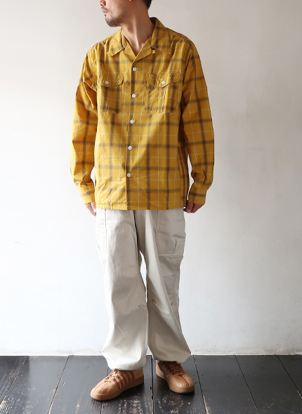 SASSAFRAS Overgrown Pants - Military Satin ササフラス オーバーグロウンパンツ