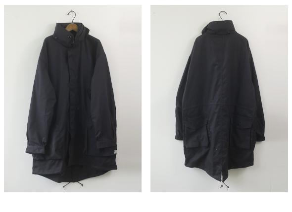 SASSAFRAS - Digs Crew Coat - British Twill ササフラス ディグスクルーコート