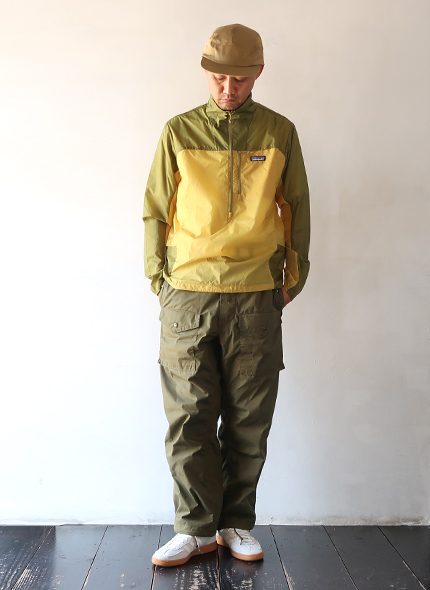 SASSAFRAS Overgrown Pants オーバーグロウンパンツ SASSAFRAS - Overgrown Pants - Military Satin - OLIVE