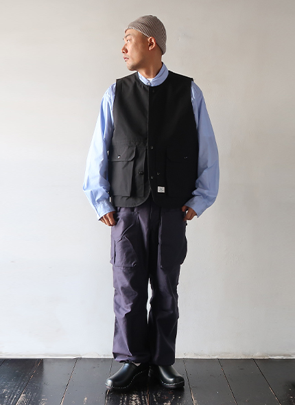 SASSAFRAS - Cultivator Vest - P / C Weather ササフラス