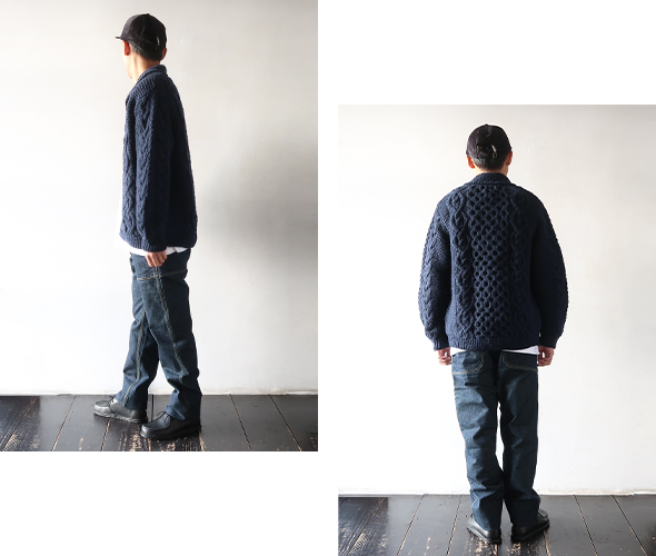 SASSAFRAS - Fall Leaf Sprayer Pants - 13.5oz Denim ササフラス