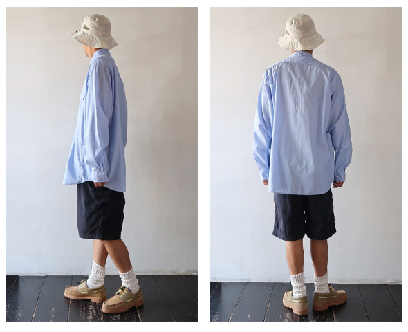 SASSAFRAS - Gardener Shirt - A/C Broad ササフラス ガーデナー