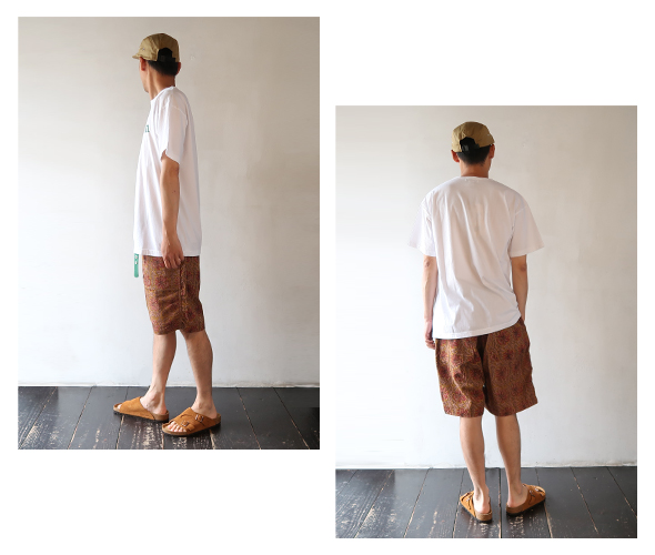ササフラス　カバーオール　ホワイト SASSAFRAS ササフラス / Cultivator T 1/2 white - SALT