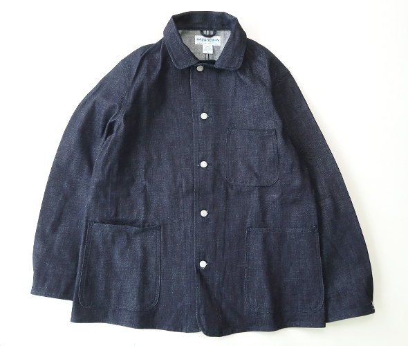 ◆美品◆SASSAFRAS / Sprayer Jacket ササフラス Sassafras（ササフラス）Sprayer Jacket ベージュ（13.7oz Drill）