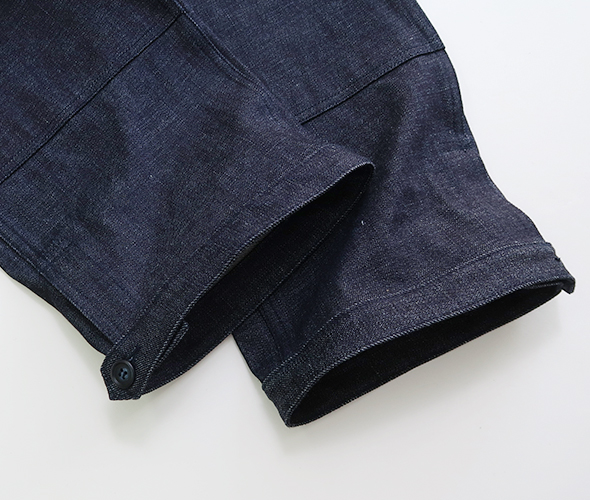 ササフラス　leaf warden pants 4/5 Mサイズ SASSAFRAS - Leaf Warden Pants 4/5 - 13.5oz Denim ササフラス リーフ