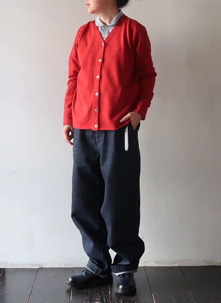 nanamica - WIDE DENIM PANTS - INDIGO ナナミカ ワイドデニムパンツ