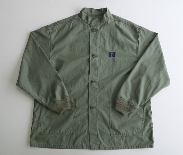 NEEDLES - Army Shirt - Reversed Sateen ニードルズ アーミーシャツ