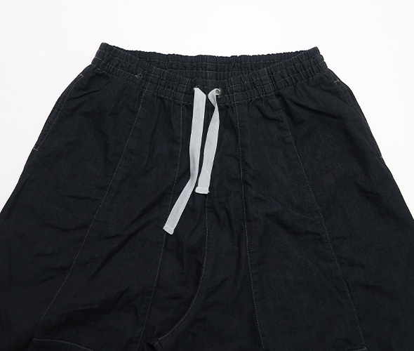 NEEDLES - H.D. Pant - 6oz Denim - BLACK ニードルズ ヒザデルパンツ