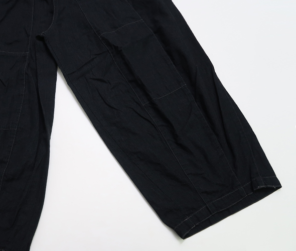 NEEDLES - H.D. Pant - 6oz Denim - BLACK ニードルズ ヒザデルパンツ